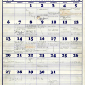 Alan Guttmacher's Calendar