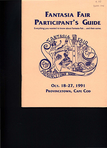 Fantasia Fair Participant's Guide (Oct. 18 - 27, 1991)