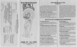 10th Annual Be All Weekend (Jun. 10-14, 1992)