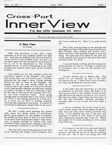 Cross-Port InnerView, Vol. 5 No. 7 (July, 1989)