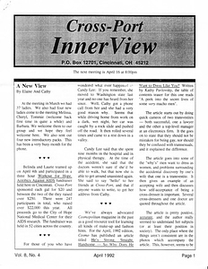 Cross-Port InnerView, Vol. 8 No. 4 (April, 1992)