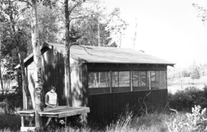 Building at Suffolk University's R.S. Friedman Field Station (Cobscook Bay, ME)
