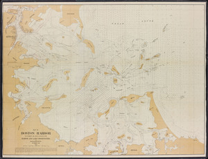 Map of Boston Harbor: to accompany the annual report of the Harbor and Land Commissioners of Massachusetts, December 1895