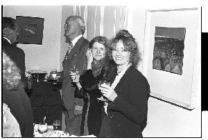 Seamus Heaney with his family and at a party at home in Dublin