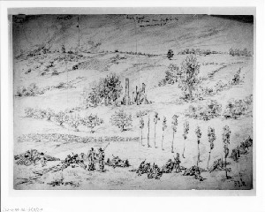 The Skirmish Line and Scene of the Fights in front of Fort Stevens, Near Washington, D.C