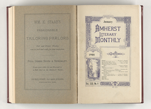 The Amherst literary monthly, 1908 January