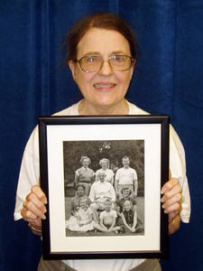 Katherine Button at the Waltham Mass. Memories Road Show