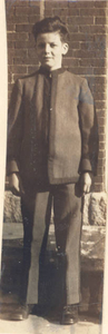 Walter Fitzgerald in Farm and Trade School uniform