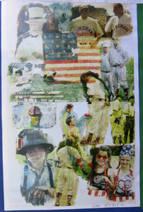 Hingham Vintage Baseball poster artwork