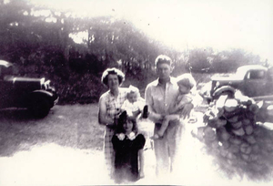 The Tom and Sadie Keefe family