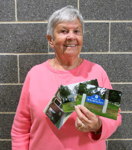 Audrey Reed at the Wilmington Mass. Memories Road Show