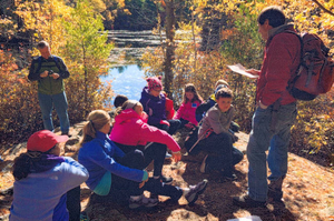 Lincoln fourth grade field trip to the Middlesex Fells