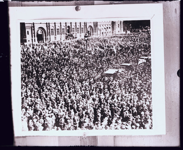 Crowd at the Charles Lindbergh Parade, Boston, Mass., 22 July 1927