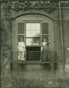 View of the Sears sisters, Sears House, Mt. Vernon Street., Boston, Mass., undated
