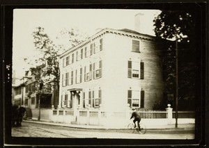 Exterior view of the Sherbourne House, Portsmouth, N.H., undated