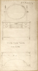 "White Toilet Table"