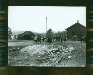 New Salem Station, on Athol Branch, New Salem, Mass., early 1900s