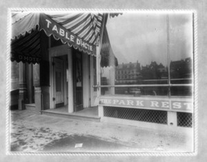 Park Restaurant, 8-10 Hayward Place, Boston, Mass., ca. 1900