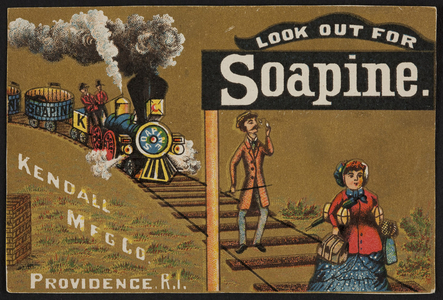 Trade card for Soapine, Kendall Mfg. Co., Providence, Rhode Island, undated