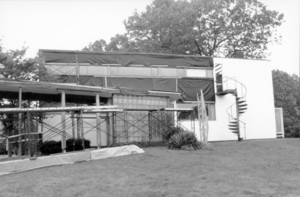 Exterior view of the Gropius House, Lincoln, Mass.