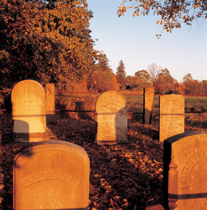 Cemetery, Hamilton House, South Berwick, Maine