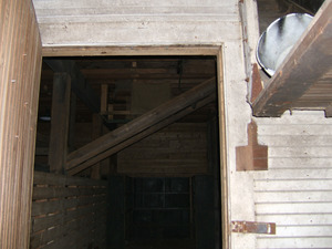 Interior view through a doorway
