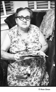 United States Student Press Association Congress: older woman in chair