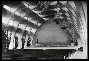 Interior of unidentified auditorium