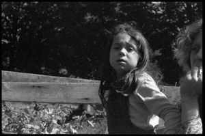 Young girl, Montague Farm Commune