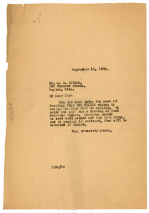 Letter from W. E. B. Du Bois to S. B. Walton