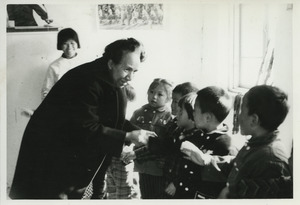 Shirley Graham Du Bois helping children
