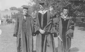 Honorary degree recipients, commencement