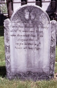 Granary Burying Ground (Boston, Mass) gravestone: Band, Nathaniel (d. 1773)