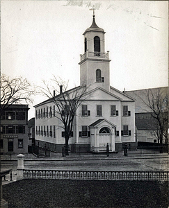 First M.E. Church (Old Bowery), corner South Common and Market Streets opposite City Hall Square