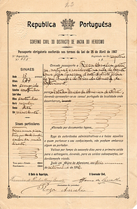 Rosa Inacio Passport