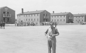 Tactical officer at Lowry ROTC summer camp