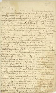 Letter from Erasmus Darwin Hudson to Sydney Howard Gay