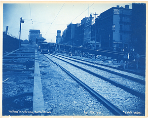 Incline to subway, North Station