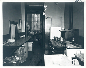 Kitchen of an unidentified building in Charlestown