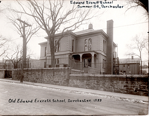 Old Edward Everett School, Sumner Street, Dorchester