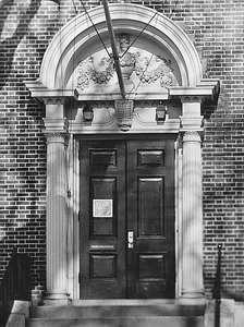 Swampscott Public Library, front door