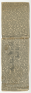 Newspaper article on the founders of the YMCA in 1844