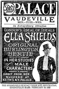London's Ideal of Ideals: Ella Shields