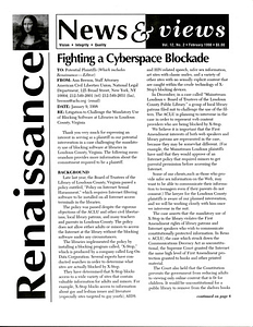Renaissance News & Views, Vol. 12 No. 2 (February 1998)