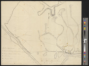 Plan of Fort Massachusetts in Georgia and the country adjacent - 1792