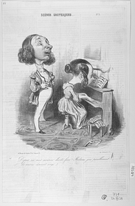 Depuis six mois monsieur chante faux! Madame joue pareillement et... les voisins donnent congé !