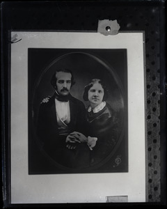 Wedding portrait of Jenny Lind and Otto Goldschmidt