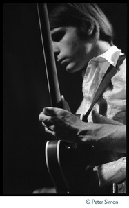 Bob Weir (Grateful Dead), playing guitar