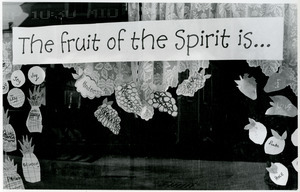 The fruit of the Spirit is...