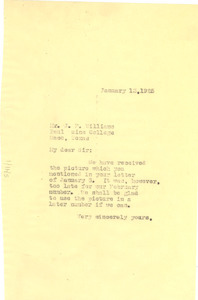 Letter from W. E. B. Du Bois to Paul Quinn College